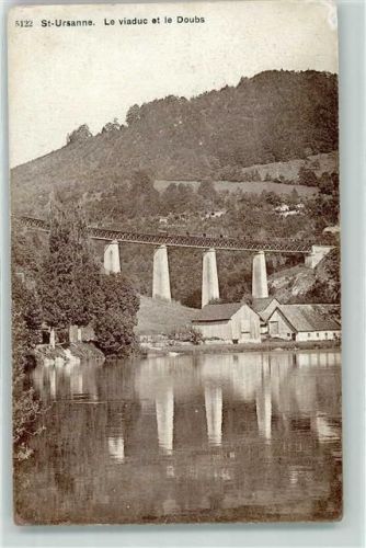 St-Ursanne Viaduc Doubs Feldpost Fahr Mitr Kp 1/3