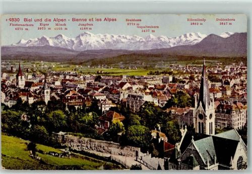 Biel/Bienne Alpenkette
