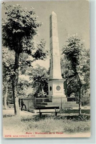 Rolle Monument de Harpe