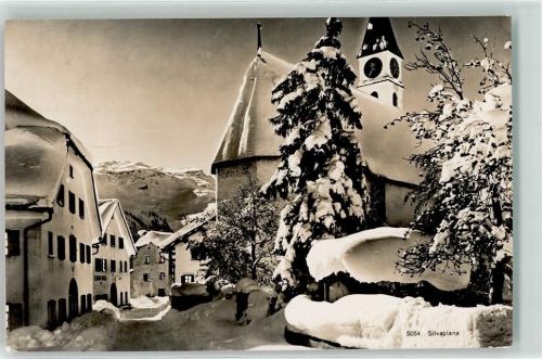 Silvaplana Kirche Winter