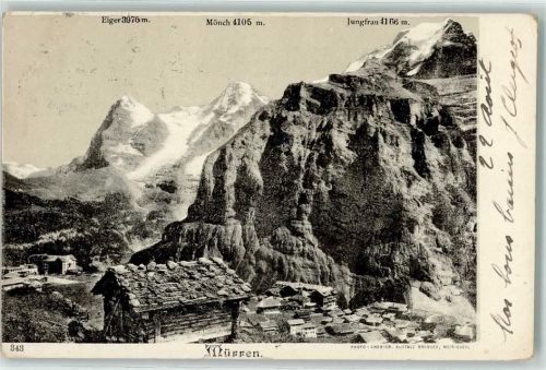 Mürren Chalet Eiger Mönch Jungfrau
