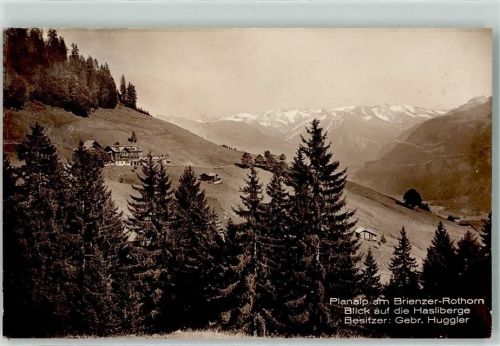 Brienzer Rothorn BE Planalp