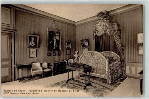 Coppet 1915 Schloss Chambre a Coucher de Madame de Stael