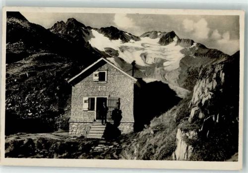 Etzlihütte Hüttenstempel Piz Giuf