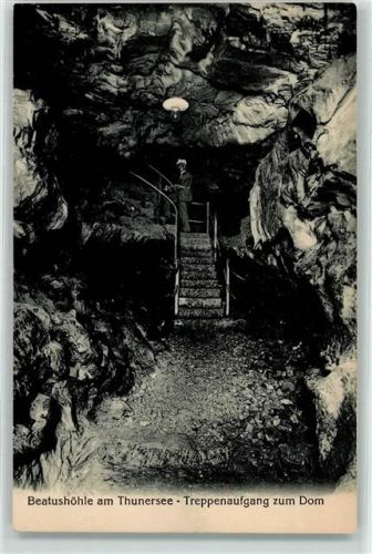 Sundlauenen Beatushöhle Treppenaufgang zum Dom