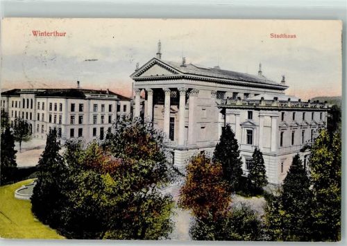 Winterthur 1908 Stadthaus