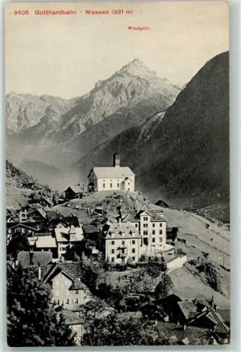 6484 Wassen UR - Windgälle