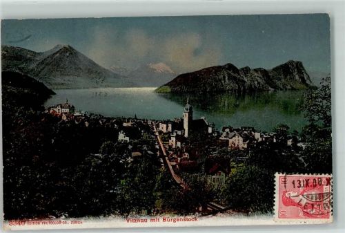 Vitznau 1908 Bürgenstock