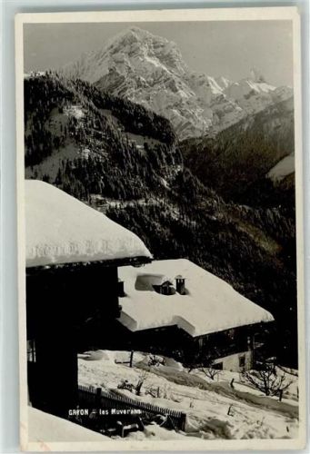 Gryon Chalets Winter