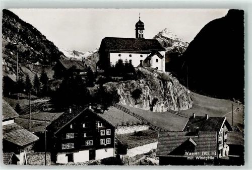 6484 Wassen UR - Windgälle Kirchlein