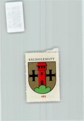Escholzmatt Vignette Wappen Kaffee Hag ca 1920-1940 Turm