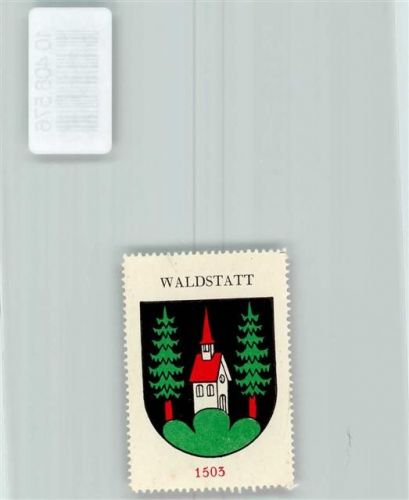 Waldstatt Vignette Wappen Kaffee Hag ca 1920-1940