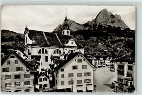 6430 Schwyz - Hauptplatz Mythen