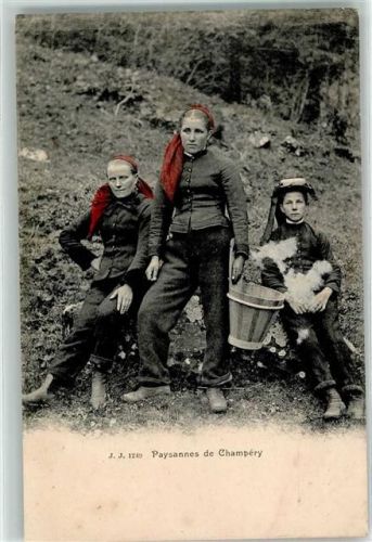 Champéry Paysannes