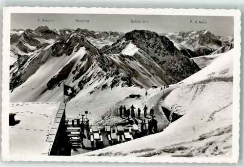 Weissfluhjoch - Winter Berghaus Bernina