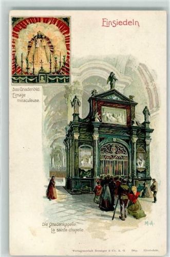 8840 Einsiedeln - Gnadenkapelle Gnadenbild