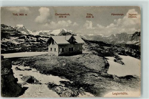 Leglerhütte Tödi Claridenstock Titlis
