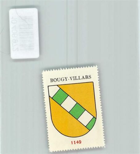 Bougy-Villars Vignette Wappen Kaffee Hag 1920-1940