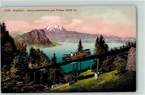 Rigibahn - Schnurtobelbrücke Pilatus