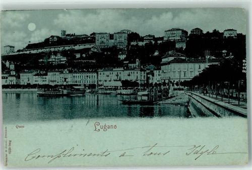Lugano 1901 Quai