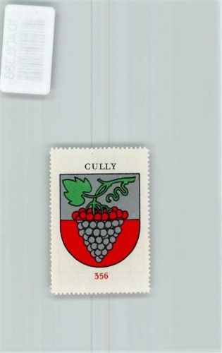 Cully Vignette Wappen Kaffee Hag ca 1920-1940 Traube
