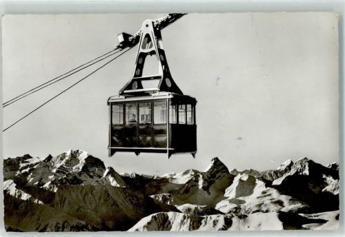 Davos Dorf Schwebebahn Parsenn Piz d Aela Tinzenhorn Piz Michel
