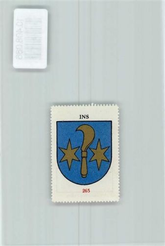 Ins Vignette Wappen Kaffee Hag ca 1920-1940 Rebenmesser Sterne
