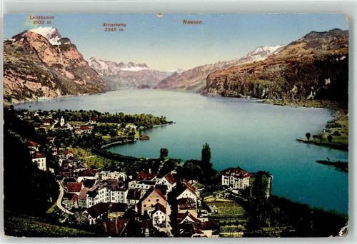 8872 Weesen - Leistkamm Alvierkette