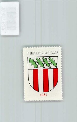 Nierlet-les-Bois Vignette Wappen Kaffee Hag 1920-1940