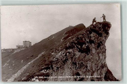 Rochers de Naye Auf dem Gipfel