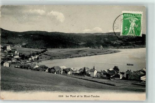 Le Pont 1909 Mont Tendre