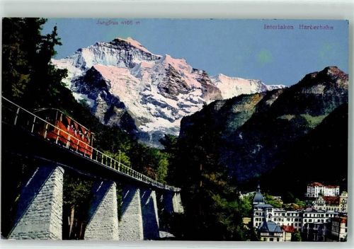 Interlaken Harderbahn Jungfrau