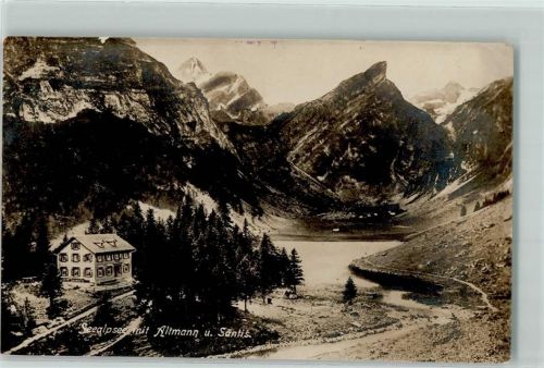Seealpsee Altmann Säntis