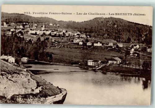 Les Brenets 1917 Frontiere Franco Suisse Lac de Chaillexon