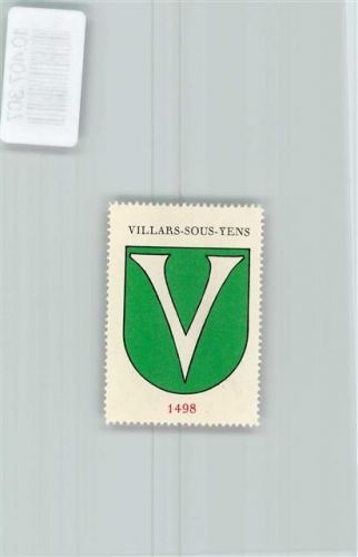 Villars-sous-Yens Vignette Wappen Kaffee Hag 1920-1940
