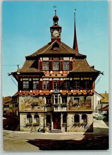 8260 Stein am Rhein - Rathaus VW Käfer