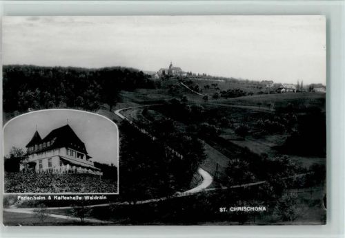 4125 Riehen - Ferienheim St. Chrischona und Kaffeehalle Waldrain