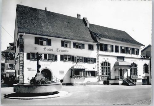 8570 Weinfelden - Hotel Traube, Brunnen