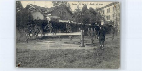 Lausanne Kaserne , Turnübungen