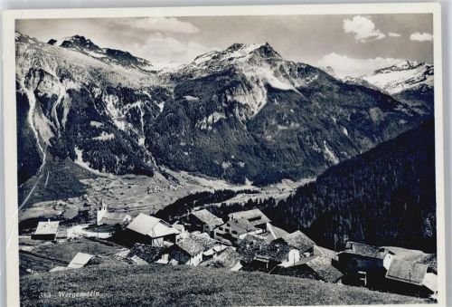 Casti-Wergenstein Berg Panorama Tal