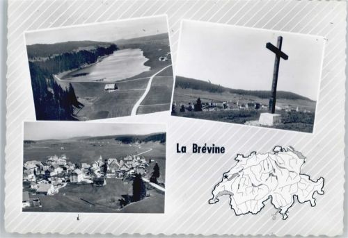 La Brévine Fliegeraufnahme