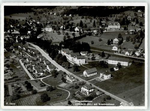 8730 Uznach - Fliegeraufnahme Krankenhaus