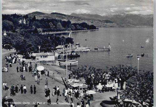 Lausanne Ouchy, Hafen