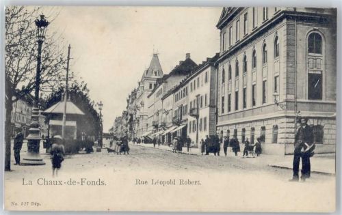La Chaux-de-Fonds Rue Leopold Robert