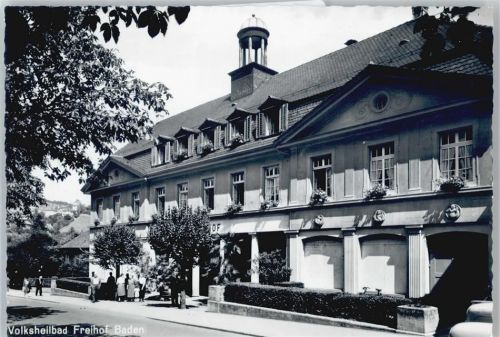 Baden Volksheilbad Freihof