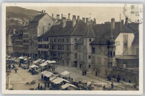 Neuchâtel Place du March