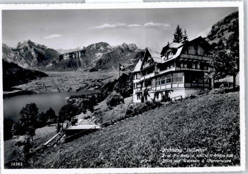8873 Amden - Ferienheim Kurhaus Bellevue, Walensee, Glarneralpen