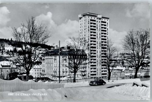 La Chaux-de-Fonds Winterlandschaft