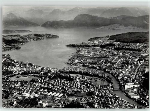 Luzern Fliegeraufnahme