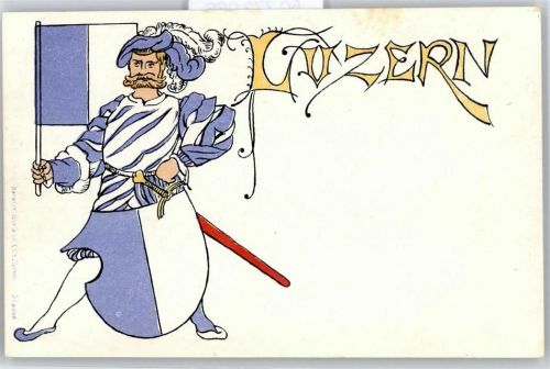 Luzern Wappen , Ritter